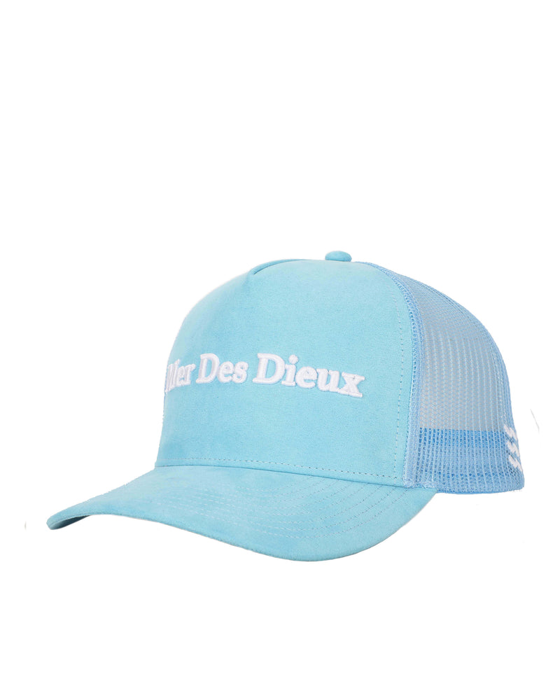 Mer Des Dieux Suede Trucker Hat