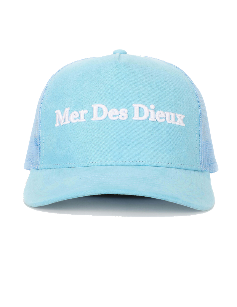 Mer Des Dieux Suede Trucker Hat